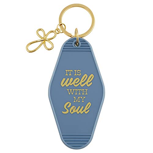 Creative Brands Faithworks - Inspirational Vintage Style Motel Key Ring, 3.5 x 2-Inch, It is Well - color: It is Well, size: 3.5 x 2-Inch