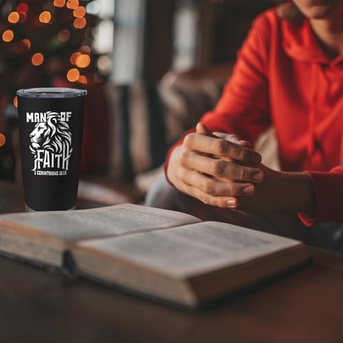 Christian Gifts for Men, Man of God Coffee Tumbler 20oz