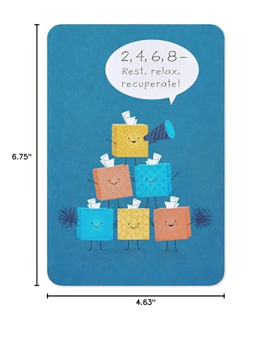 American Greetings Get Well Soon Card (Rest, Relax, Recuperate)