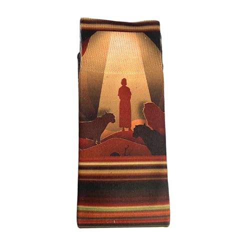 Bible Verse Socks for Men, Christian Scripture Crew Socks, Faith Gift - color: Daniel and the Lions Den