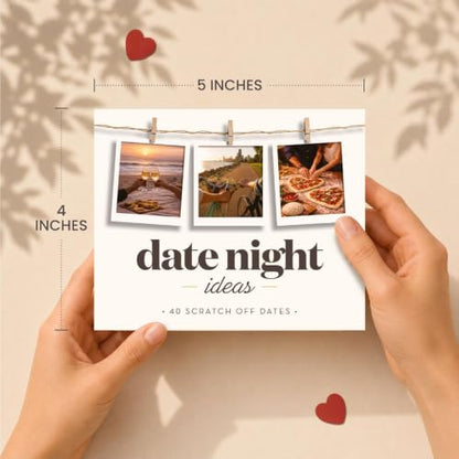 40 Scratch Off Date Night Ideas, Couples Gifts, Anniversary, Wedding & More