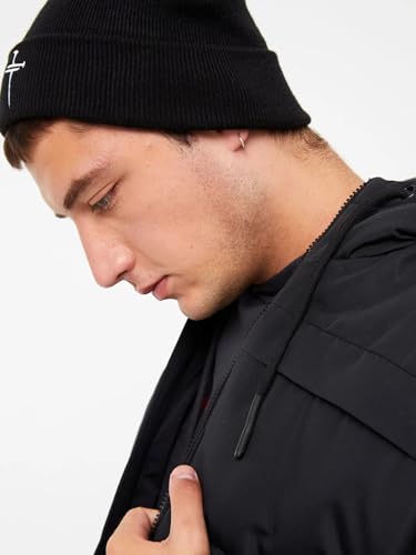 Christian Jesus Cross Beanie - Faith Winter Beanie Hats for Men Women - Religious Gifts for Christmas & New Years - color: Three Nails Cross
