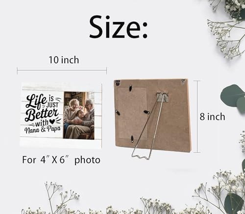 Nana & Papa Gifts Picture Frame - color: papa