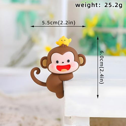 Mini Cartoon Monkey Dashboard Decoration for Navigator Screen