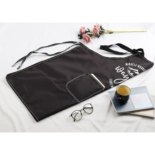 MBMSO Christian Apron Religious Gift Bible Verse Cooking Apron Waymaker Promise Keeper Miracle Worker Isaiah 42:16 Quote Gift