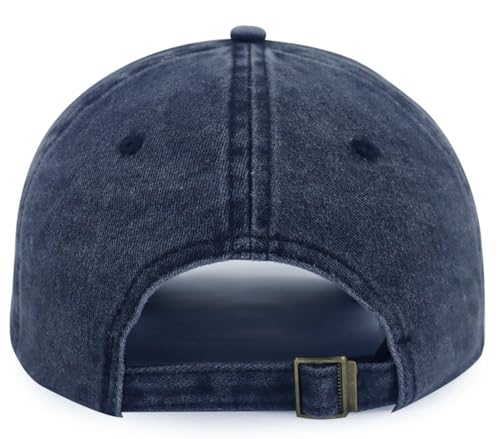 Christian Jesus Cross Hats for Men, Stand for The Flag Kneel for The Cross Baseball Cap - color: Navy