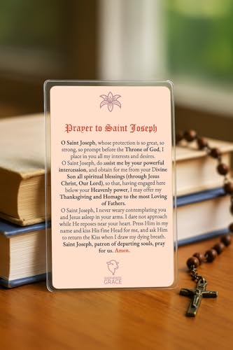 Saint Joseph Protection Prayer Cards, 5-Pack