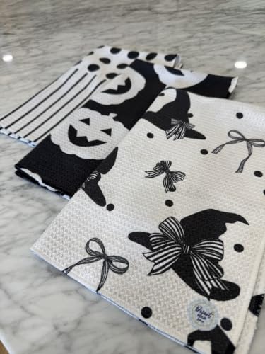 Kitchen Towels, Dish Towels for Kitchen, 3 Pc Kitchen Towel Set - color: Neutrals