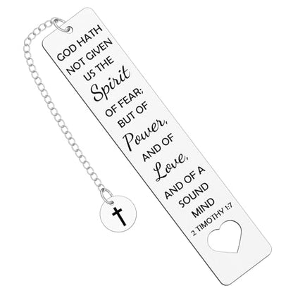 Inspirational Bible Verse Bookmark Christian Gift for Women Men Faith Religious Spiritual Gifts Inspirational Christian Birthday Presents for Mom Dad Teen Friends Book Lovers Bookworm Readers