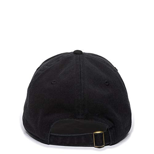 Outdoor Cap Mountain Embroidered Dad Hat Adjustable Soft Cotton Polo Style Unstructured Baseball Cap for Men & Women - color: Black