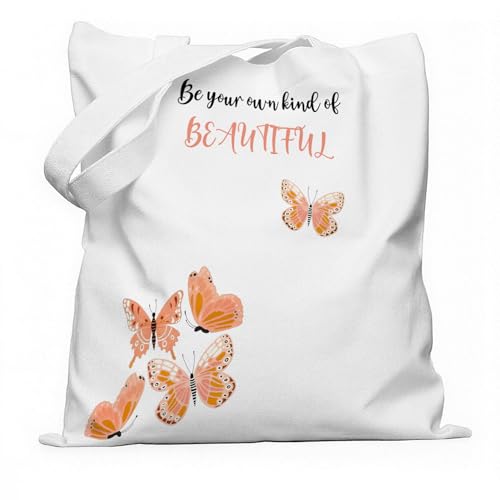 Book Canvas Bag, Read Tote Bag, Inspirational Canvas Bag. - color: White Read Inspirational-05