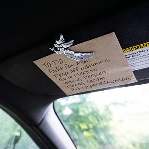 Cathedral Art (Abbey & CA Gift Guardian Angel Sun Visor Clip, Multicolored