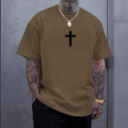 Mens Christian Bible Verse Shirts Dear Person Behind Me T Shirt Religious Jesus Inspirational Cross Graphic Tees - color: Brown, size: XX-Large