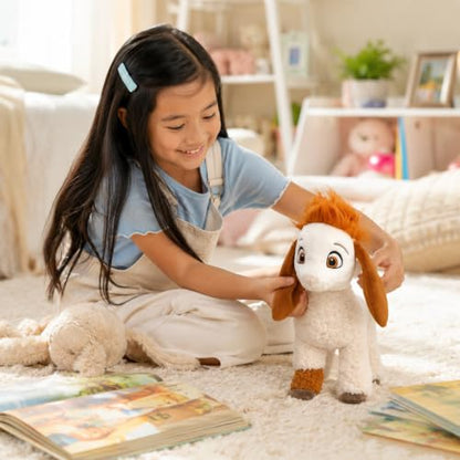 ANGEL STUDIOS | David Tali Plushie | Lamb Plush Toy | Cute Soft Stuffed Animal | Spiked Hair Detail | Self Standing 14 Inches