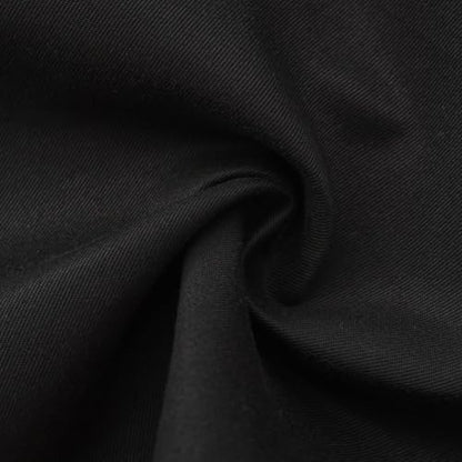 Unisex Clergy Tab Collar Clerical Bib Collar with Insert White Tab, 2pcs in Pack Black Color