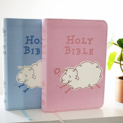 ICB, Really Woolly Holy Bible for Toddlers, Pink Leathersoft: International Children's Bible – Helping Little Hearts Grow in God's Love