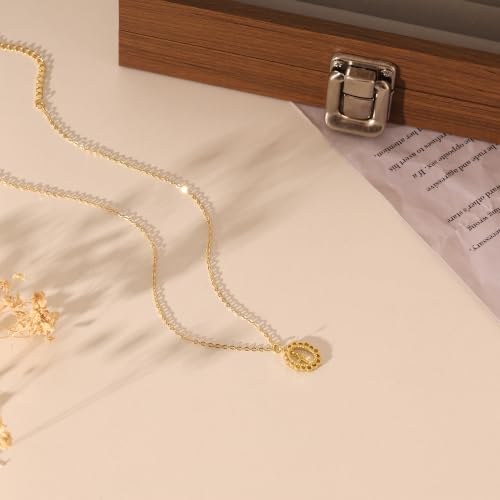 Cross Necklace for Women, Dainty Gold Necklace Tiny Cross Charm Necklace - color: Gold-Cross 7