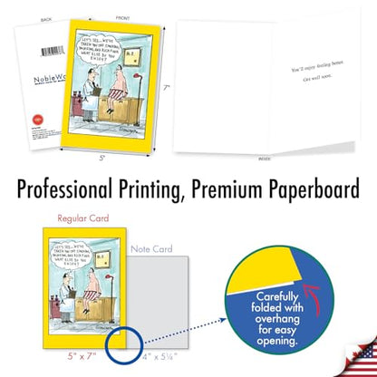 NobleWorks - Funny Get Well Greeting Card with 5 x 7 Inch Envelope (1 Card) What Else You Enjoy 4476 - style: What Else You Enjoy