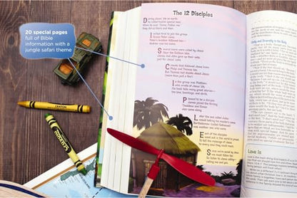 NIV, Adventure Bible, Leathersoft, Blue, Full Color