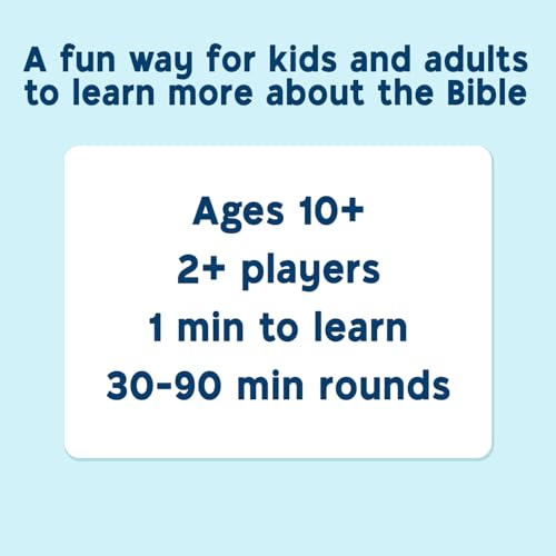 So You Think You Know The Bible, Fun Bible Trivia Game and Christian Gift