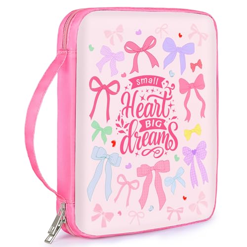 ICOSY Bible Cover, Church Bag for Women and Girls - color: Light Pink