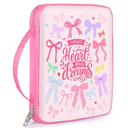ICOSY Bible Cover, Church Bag for Women and Girls - color: Light Pink