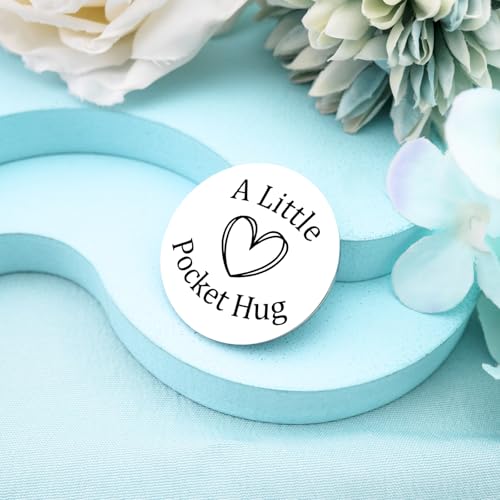 Pocket Hug Christian Religious Gifts for Women Men Christian Keychain
