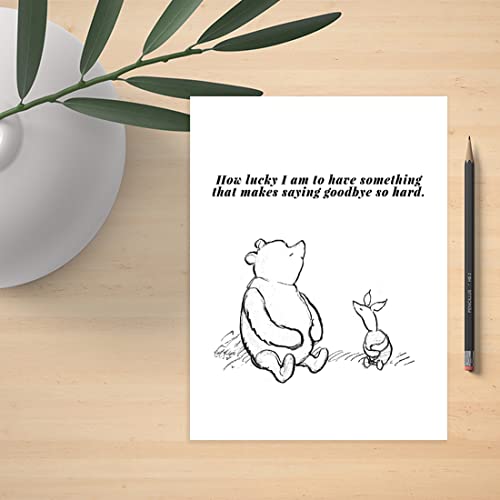 Andaz Press Jumbo Sympathy Card with Envelope, Sorry For Your Loss Card, Makes Saying Goodbye So Hard, Premium Condolences Card with Big Blank Space to Send to Friends, Family, 8.5" x 11", 1-Pack - color: Makes Saying Goodbye So Hard