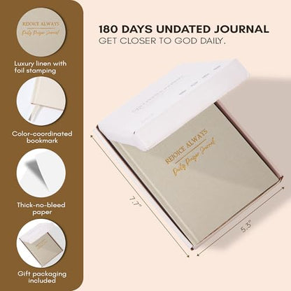 ilohaus Undated Bible Journal Bundle for Women and Men, 2-Pack Daily Devotional Notebooks with Prayer, Scripture, Gratitude Prompts, 8.5 x 5.5 Inches – Thoughtful Christian Catholic Gift