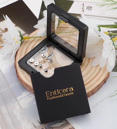 Enticera 14K Gold Stud Earrings for Women 20g Leaf Cross Bar Handmade Flat Back Earrings Hypoallergenic Nap Screw Back Cartilage Earrings Tragus Helix Piercing Jewelry - color: Silver Tone, style: Leaaf