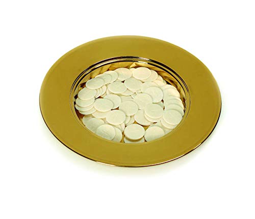 Broadman Plastic Communion Cup 1,000 Count and Wafer, Cross Design, 1,000 Count Value Bundle