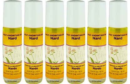 Logos Trading Post Nard Anointing Oil Roll On Bottles, 6 Pcs - color: Nard