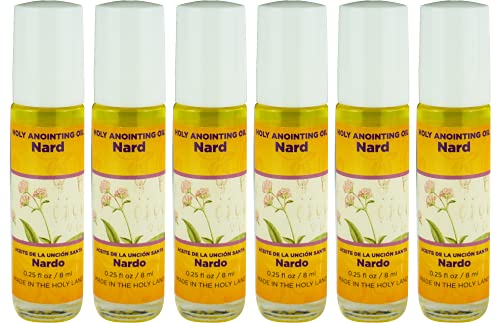 Logos Trading Post Nard Anointing Oil Roll On Bottles, 6 Pcs - color: Nard