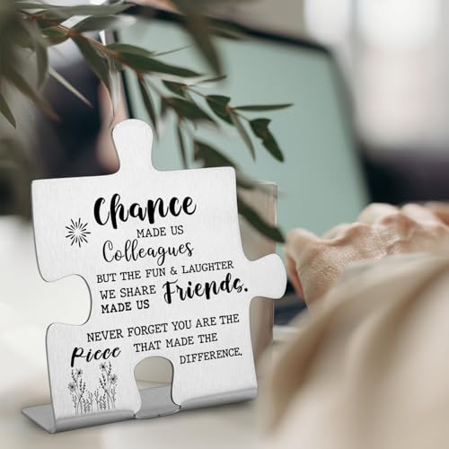 Coworker Leaving Gift, Goodbye Gift for Coworkers, Going Away Farewell Sign - style: Chance