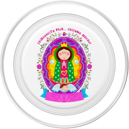 Our Lady Virgen De Guadalupe Sant Mary Catholic Religious PopSockets PopGrip for MagSafe - style: Magnetic PopGrip