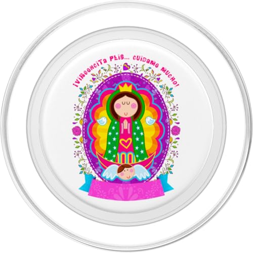 Our Lady Virgen De Guadalupe Sant Mary Catholic Religious PopSockets PopGrip for MagSafe - style: Magnetic PopGrip