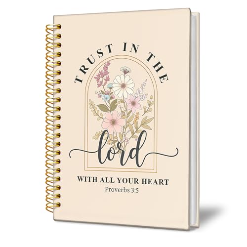 Bible Journal Notebook, Inspirational Christian Gifts for Women - color: The Bible of Flowers