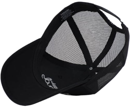 TSSGBL Various Gift Hats for Men - M L XL XXL Big Head Fit, Adjustable Mesh Trucker Ball Cap, Ideal Gifts - color: Cotton Black Girl Dad, size: XX-Large