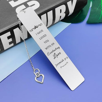 Christian Gift Faith Religious Presents Christian Bookmark for Women Religious Baptism Keepsake for Book Lover Spiritual Gifts Inspirational Faith Bookmark Graduation Birthday Gifts for Daughter Son