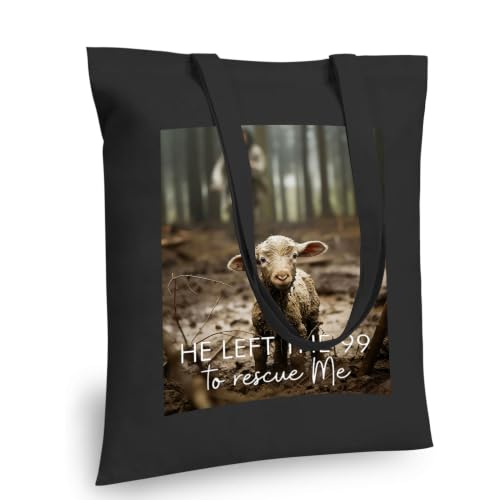 Hefonti Jesus Bags for Women, Christian Tote Bag Gifts for Religious Women - color: Bag a