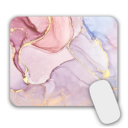 Small Mouse Pad Mouse Mat for Desk Laptop Computer(Marble 9) - color: Marble 9