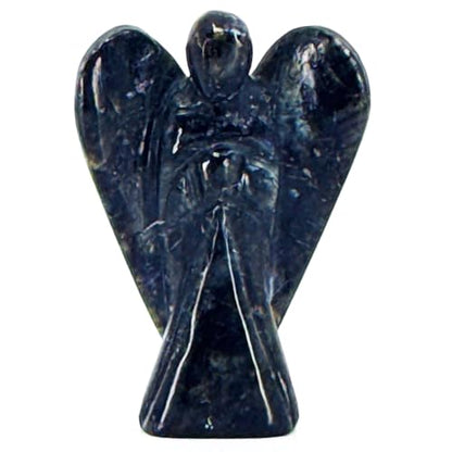 Nelson Creations 2 Inch Larvikite Guardian Angel Figurine - color: Larvikite