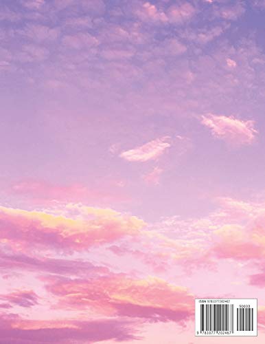 Sunday School Attendance Record Book: Attendance Chart Register for Sunday School Classes, Purple Sky Cover