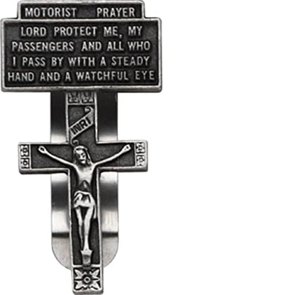 Cathedral Art (Abbey & CA Gift Auto Visor Clip, Motorist Prayer, Multi, Multi Color