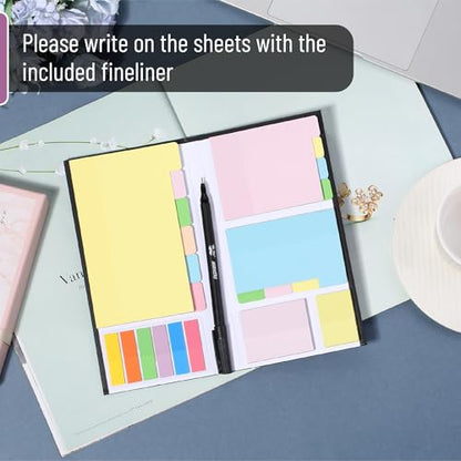 Mr. Pen- Transparent Sticky Notes Set, 760 Pack - color: Pastel 2, size: 1 Set (Pack of 2)