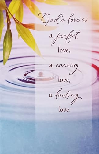 American Greetings At This Difficult Time May You See God's Love in the Faces of Family and Friends - Religious Thinking of You with Sympathy Greeting Card - Loss of Loved One
