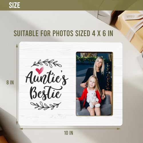 Auntie Gifts Picture Frame from Niece, Thank You Gifts Picture Frame for Auntie - color: Auntie