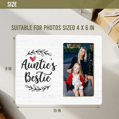 Auntie Gifts Picture Frame from Niece, Thank You Gifts Picture Frame for Auntie - color: Auntie