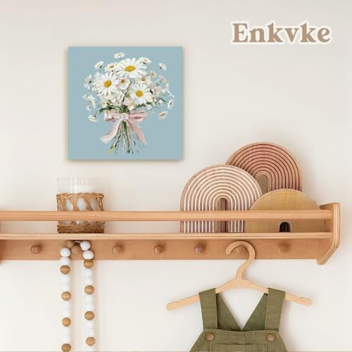 Cute Daisy Wooden Sign, Daisy Gifts for Women, - color: Flower-Daisy