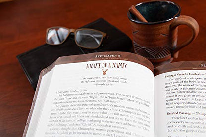 Daily Strength for Men: A 365-Day Devotional (Faux Leather) – Inspirational Words of Wisdom for Men Who Seek to Draw Strength from God’s Word, Great Gift for Men, Father’s Day, Birthdays, and More